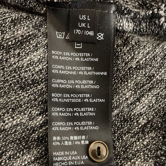 Pilcro Anthropologie Pullover Sweater Women L Heather V-Neck Long Sleeve - Picture 11 of 13